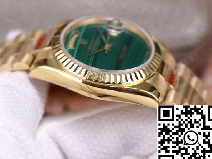 Dial Date Rolex President Day Green 18238 Malachite 0212